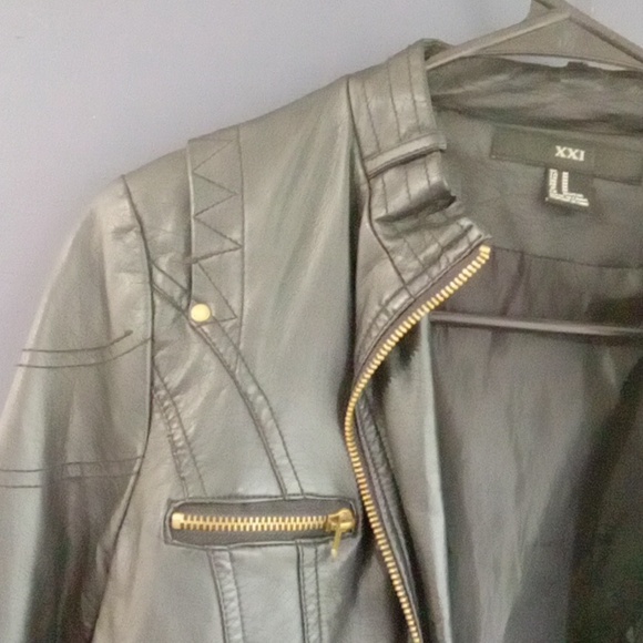 GUC XXI polyester polyurethane viscose black jacket cropped jacket size … - Picture 4 of 8